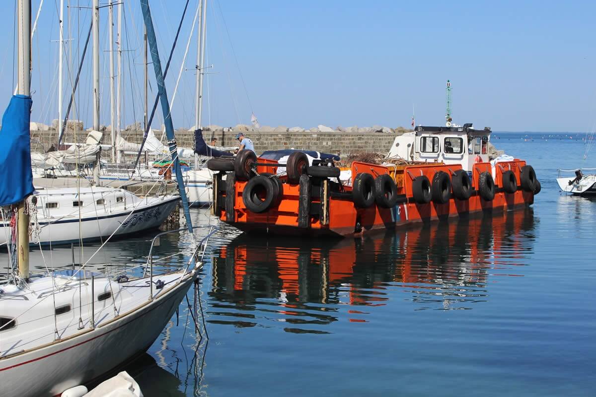 Bonifica spiaggia S.Croce (TS)