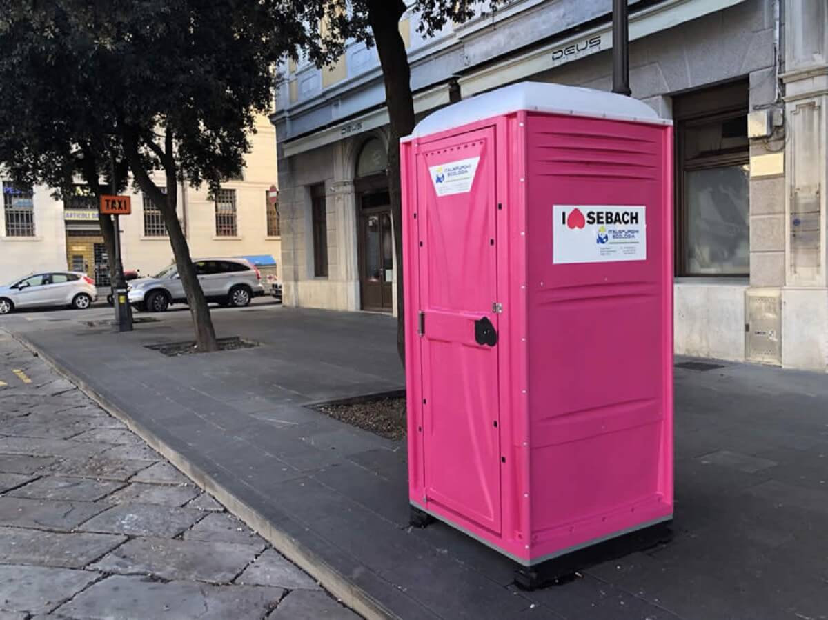 WC chimici di Italspurghi Ecologia Srl per il centro di Trieste