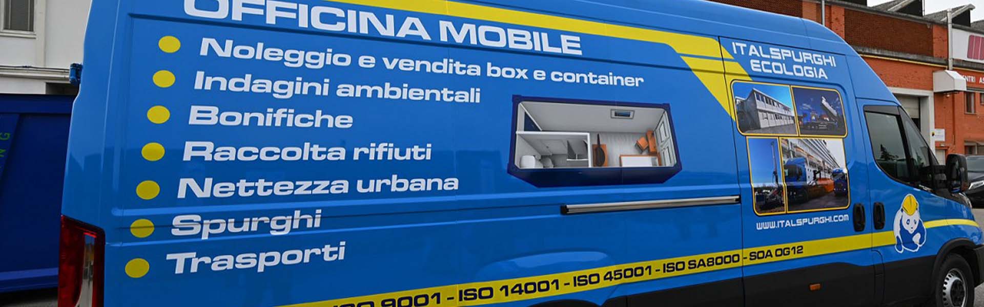 L'OFFICINA MOBILE DI ITALSPURGHI ECOLOGIA
