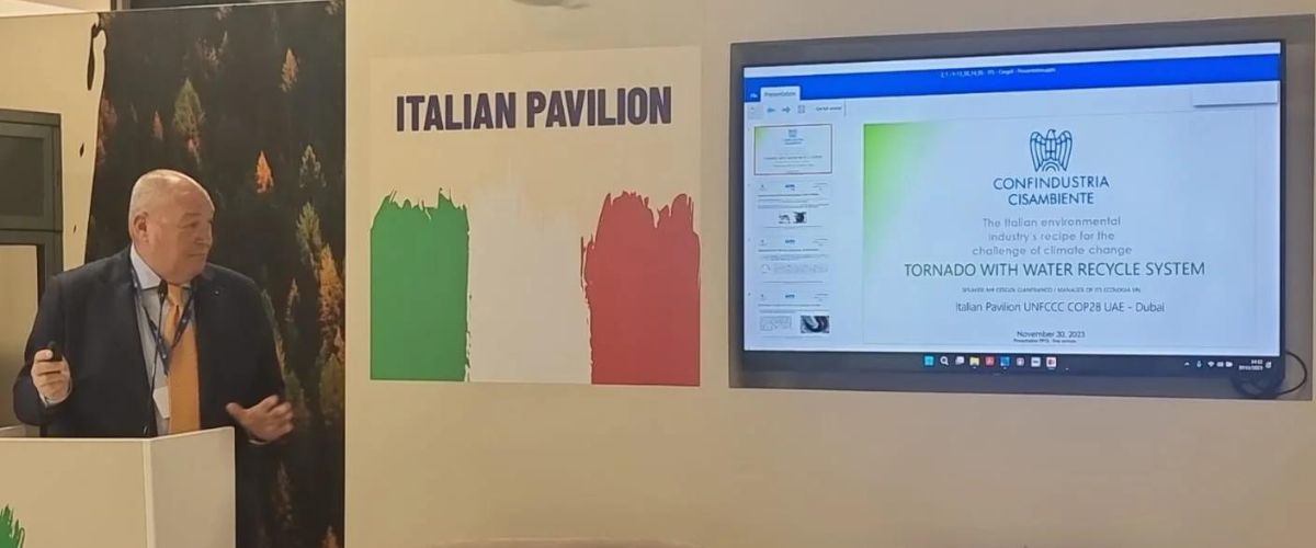 ITS ECOLOGIA PRESENTE A DUBAI AL COP28 UAE 2023