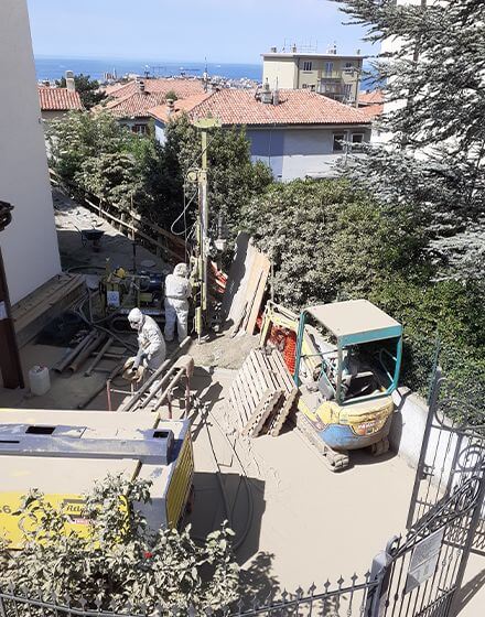 Installazione micropali